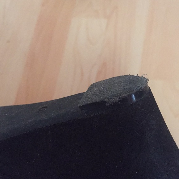 Black High Wedge Booties - Picture 7 of 7